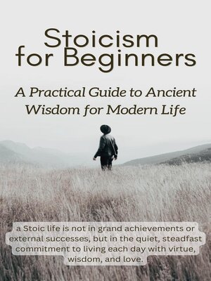 cover image of Stoicism for Beginners